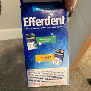 Efferdent Dental Appliance Cleanser